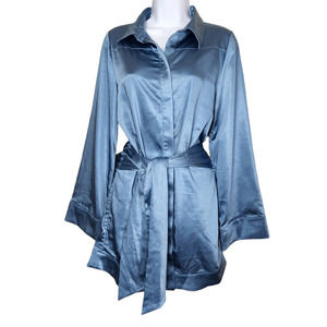 Camila Coelho Priscilla Blue Mini Dress XS